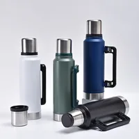 Double Wall Stainless Steel Thermos Bottle Portable Vacuum Flask Large capacity Insulated Water Bottle Tumbler Tea Cup Mug