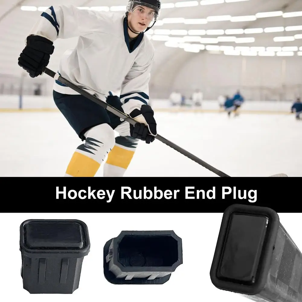 Description Picture 3 of itemField Hockey Stick End Covers Hockey Stick Tubing Plug Cover 10x Hockey Stick End Tape Protectors Easy To Install Hockey