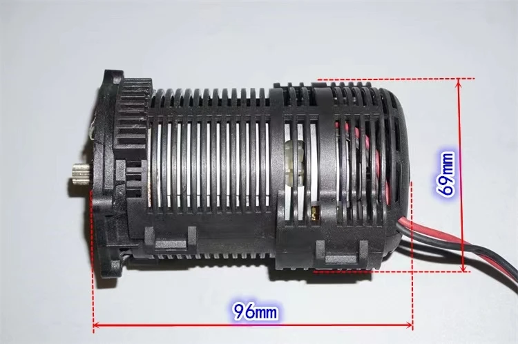 With shell 36V front ball bearing 775 high speed motor 9 teeth power tool power motor high speed 775 motor qdj1312d 12v 3 8kw engine starter motor power diesel generator starters electric genset parts fast start 11 teeth