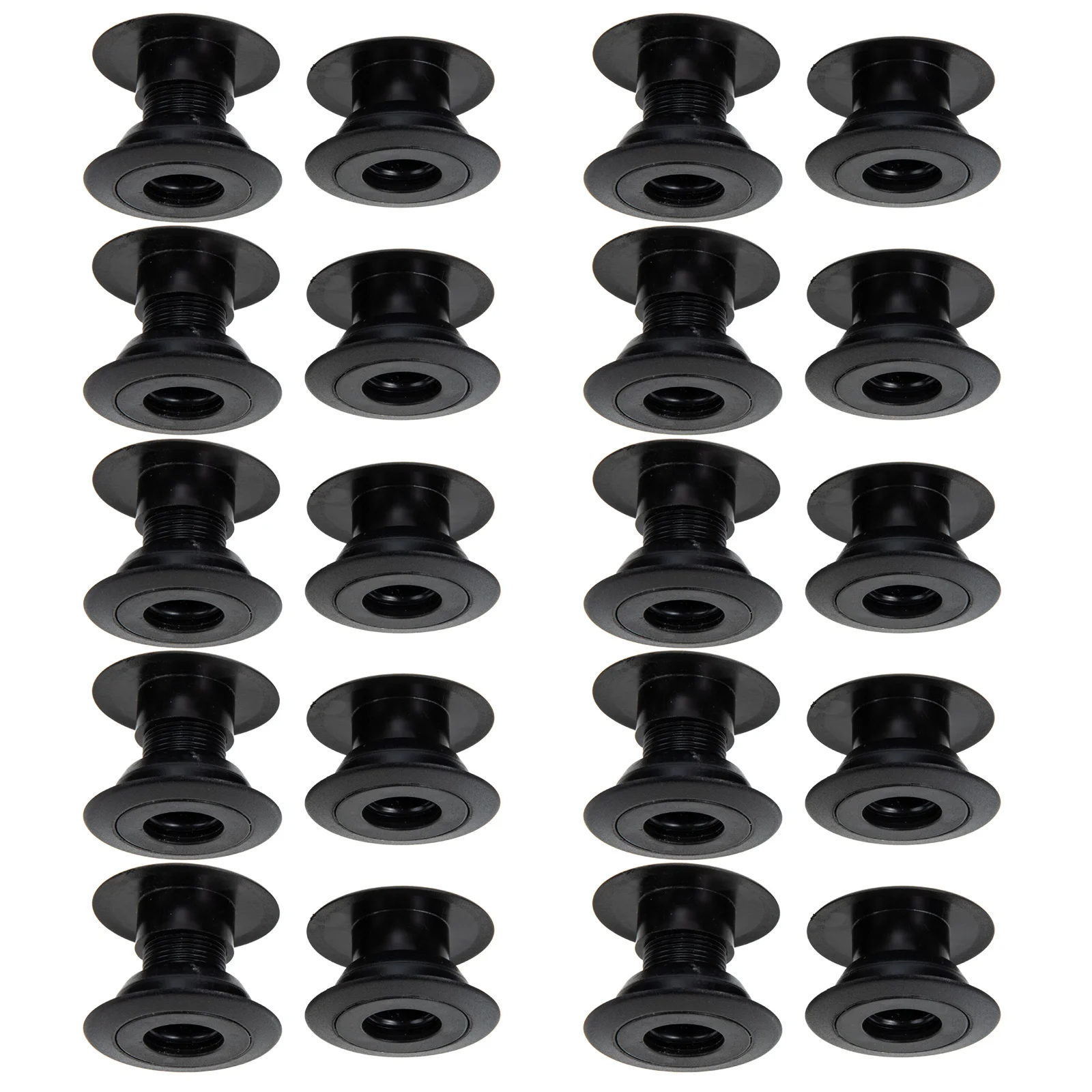 

10 Pairs Foosball Accessories Table Football Fun Games Kids Rod Bearings Bushing Soccer Bushings Plastic Parts Universal