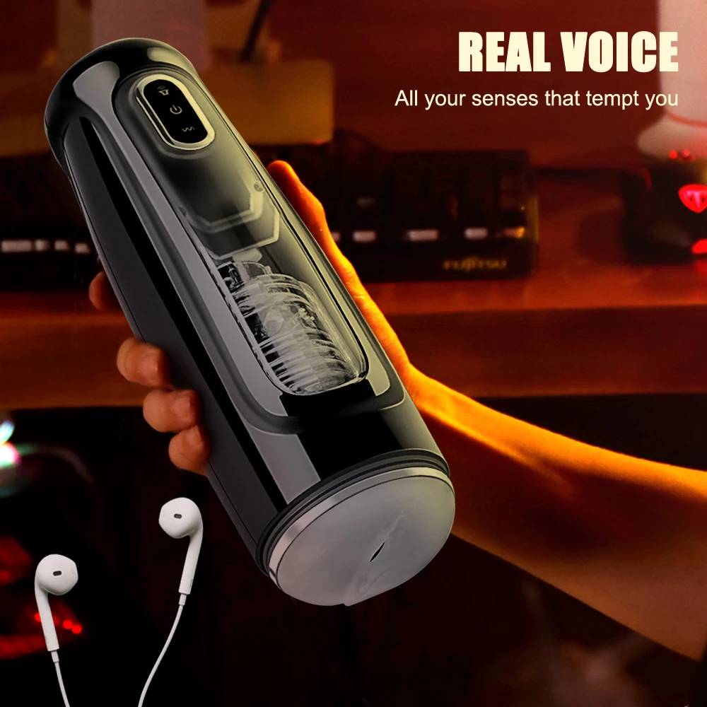 Automatic Male Masturbator With Rotation And Telescopic Motion_voghion.com
