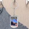 1/2pcs Trump 2024 Flag Key Ring Stainless Steel Shooting Makes Me Stronger Key Holder for Men Women Gifts for MAGA Supporters 5