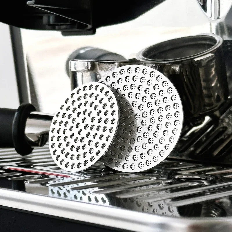 Water Separator Coffee Secondary Water Separator Stainless Steel Coffee Machine Handle Water Separator Sintered Mesh Filter Filter Screen
