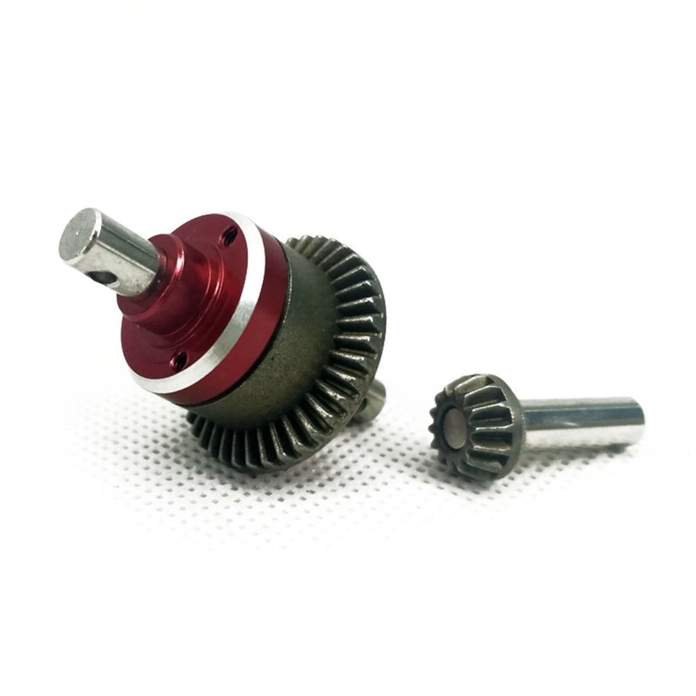 Différentiel arrière en métal du kit pour Feiyue FY01-FY08 1/12 RC, montrant la construction solide.