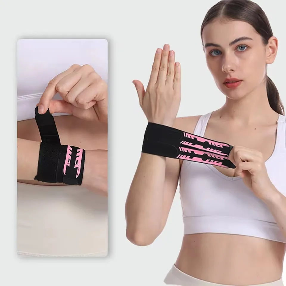 1Pcs Wrist Brace Thin Gym Wrist Wraps Wristband Bandage Basketball Badminton Tennis Equipment Hand Support Carpal Tunnel