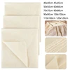 1-5p Cotton Gauze Muslin Tofu Cheese Soy Milk Wine Filter Cloth Kit DIY Soy Pressing Kitchen Gadgets Baking Ferment Pastry Tools 4