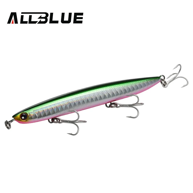 ALLBLUE SPARROW 110mm 130mm Fishing Lure Sinking Stick Pencil 3D Eyes  Satlwater Fixed Weight Longcast Artificial Bait Sea Bass - AliExpress