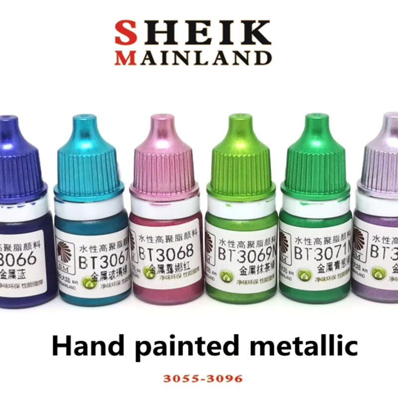 

Model Coloring Pigment Metal Color Pen Painting Hand Safe 3D Printer Water-Based Bright DIY 5/milliliter Bottle 3055-3096 Good