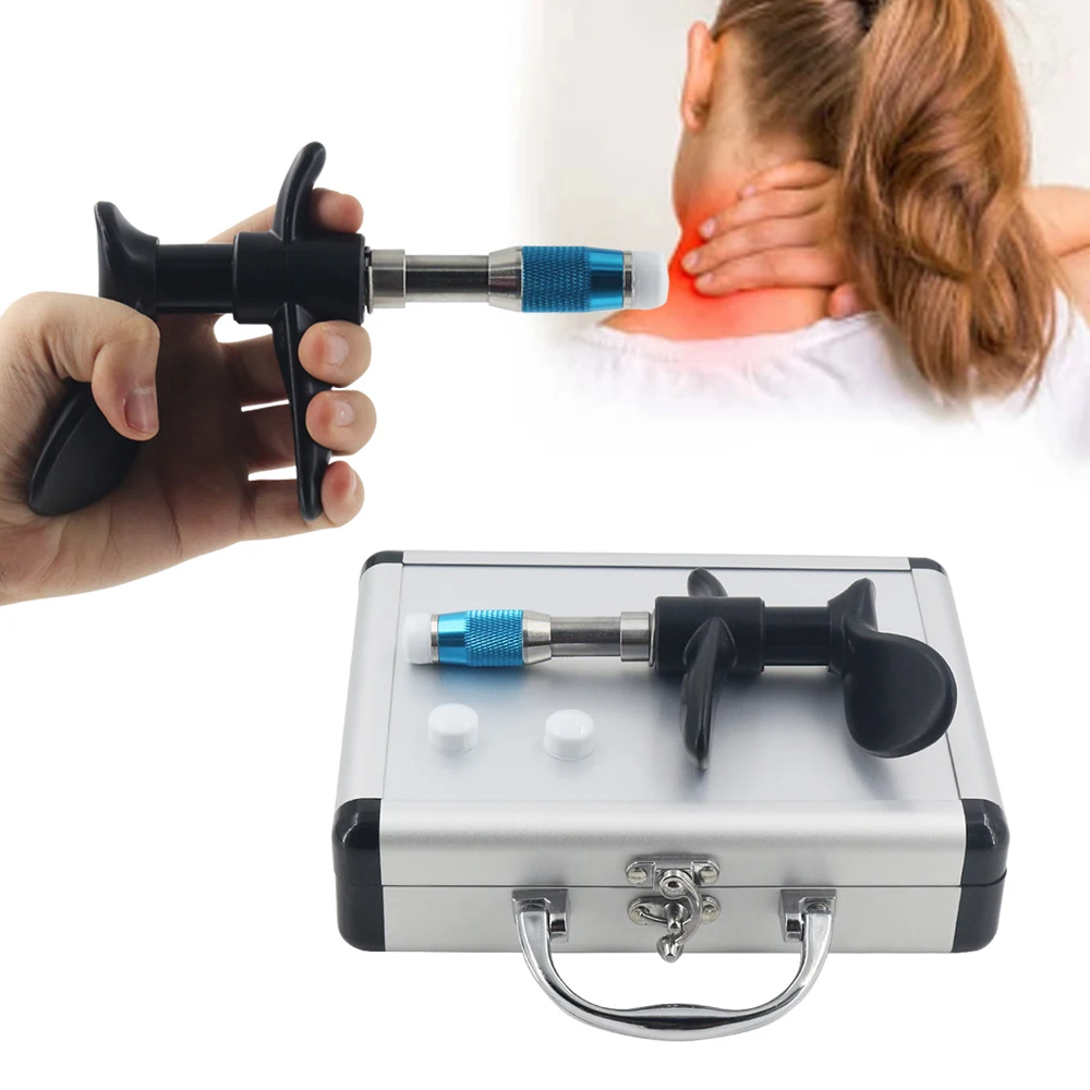 

2023 New Chiropractic Adjustment Tool Spine 6 Levels One Head Therapy Activation Vertebration Tools Massager Manual Gun