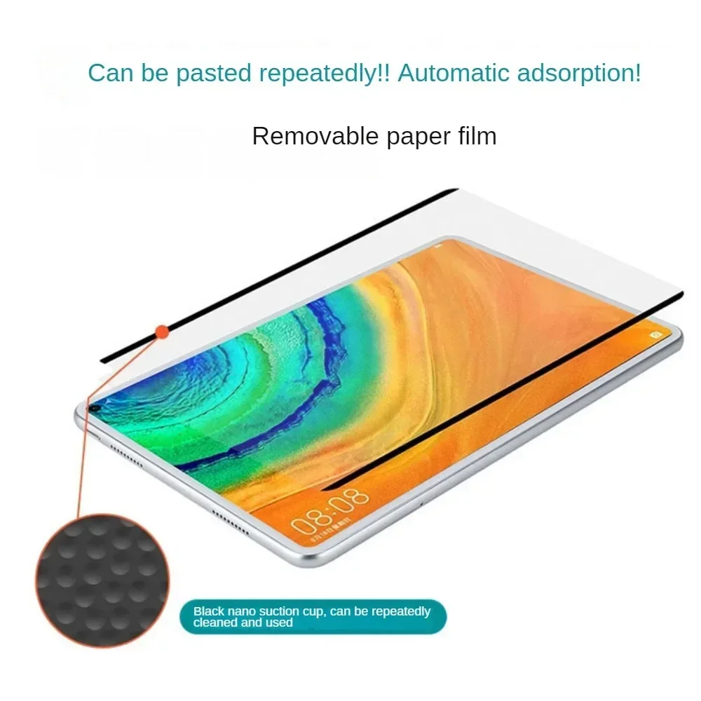 Pellicola salvaschermo opaca Feel-Paper per Samsung Galaxy Tab S10 S7 S8 S9 Plus Fe Pellicole per schermo Galaxy Tab S9 S8 Ultra Protezioni - immagine 3