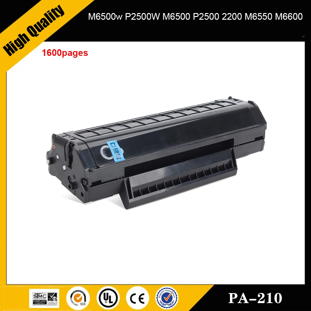 Cartuccia Toner Einkshop Pa-210 Pa-210E Con Chip Compatibile Per Pantum M6500W P2500W M6500 P2500 2200 M6550 M6600 1600 Pagine