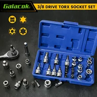 High Quality 34 in 1 Torx Star Socket and Bit Set Male/Female Electronic Safety Drill Driver Handheld Tool Torque Star Socket 1