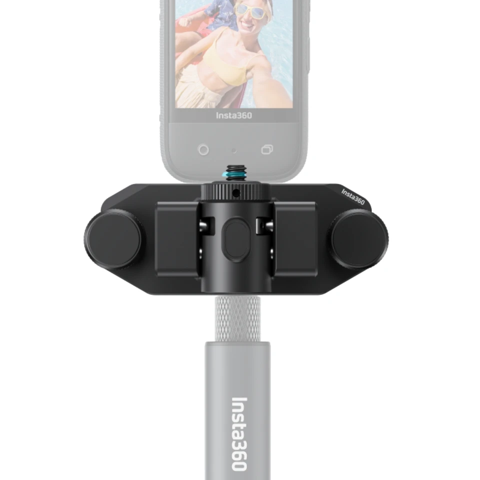 Insta360 x4-磁気自撮り棒,クイックリリースホルダー,バックパック用 