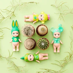Sonny Angel Cactus Series Blind Box toy for girl Random box doll Lucky box Rabbit Monkey Mouse Parrot
