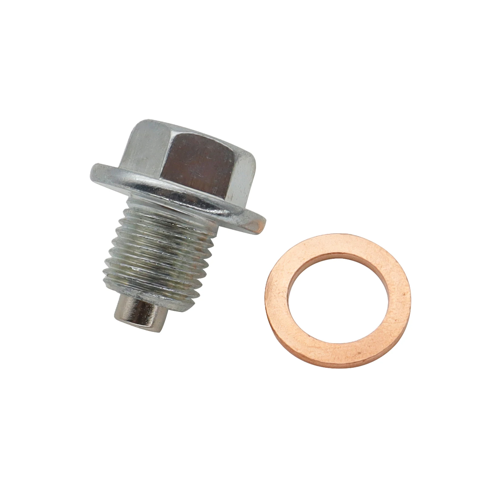 Magnetic Oil Drain Plug Sump Drain Nut M12*1.25MM Oil Bolt Screw Sump Plug for Toyota / Nissan Car Accessories oil drain plug gasket