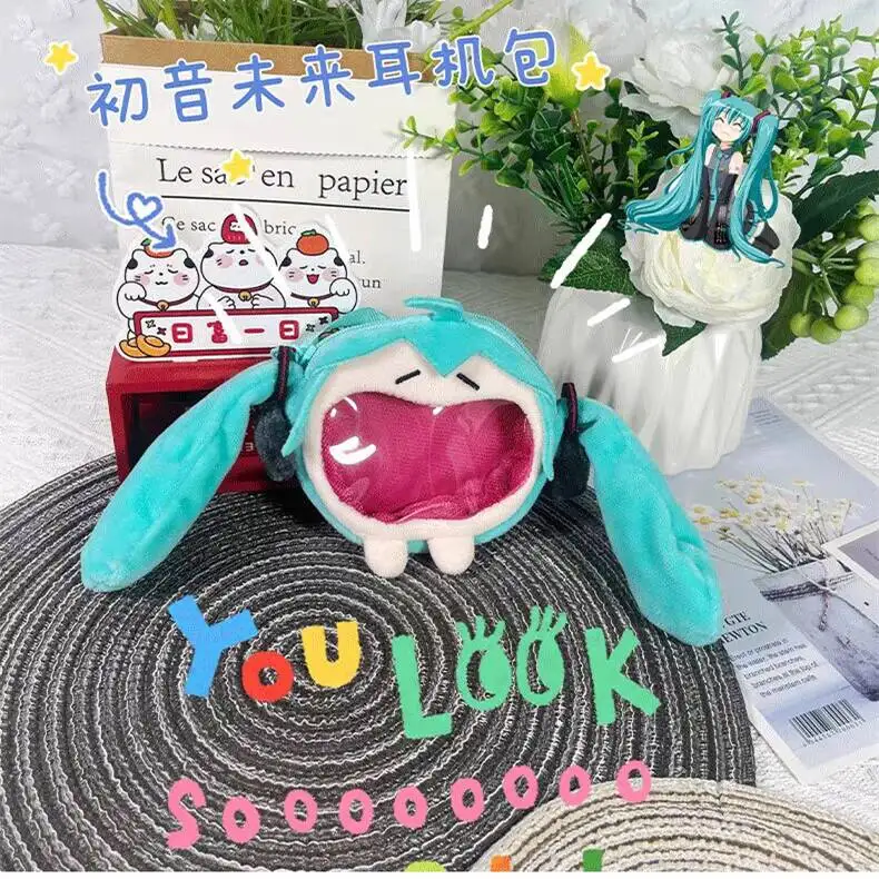 Kawaii Anime Plush Backpack with Large Capacity
