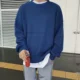 Korean Fashion Sweaters Men Autumn Solid Color Wool Sweaters Slim Fit Men Street Wear Mens Clothes Knitted Sweater Men Pullovers main image 1