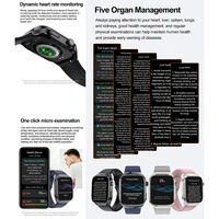 2026 New Nursing Grade Uric acid Blood lipids Smart Watch Men ECG+PPG Blood Pressure Heart Rate Bluetooth Call Health Smartwatch - Image 4