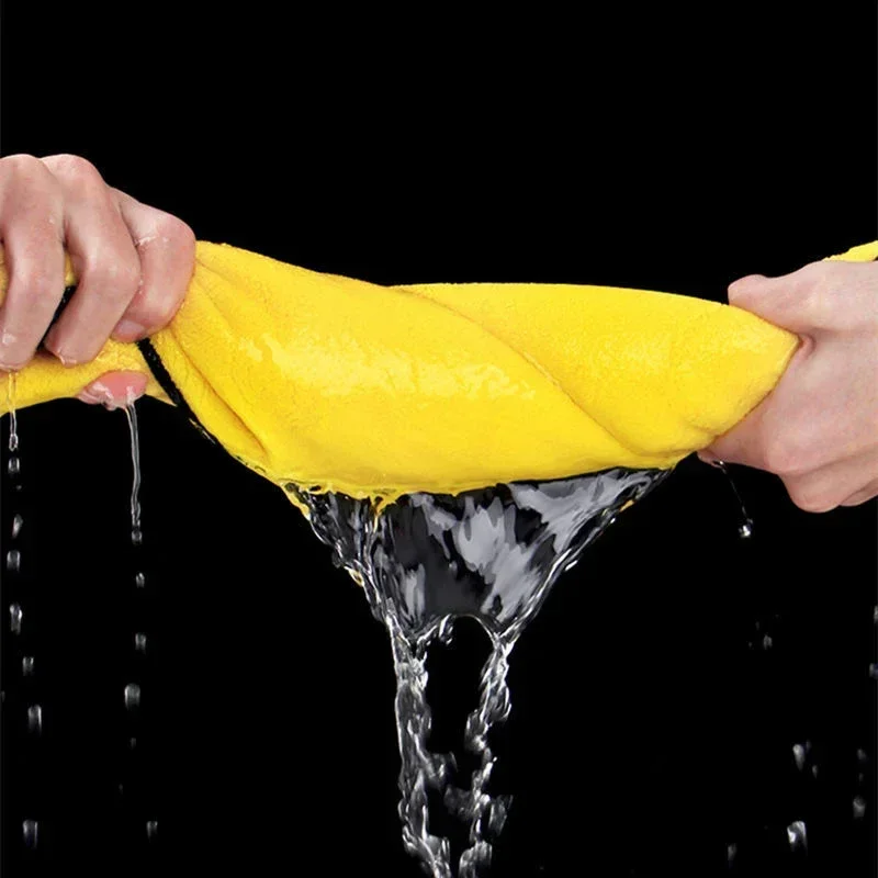 마이크로 화이버 엑스트라 소프트 세차 타올 자동차 관리 천 자동차 청소 건조 천은 결코 세차 타월을 자세히 긁지 마십시오