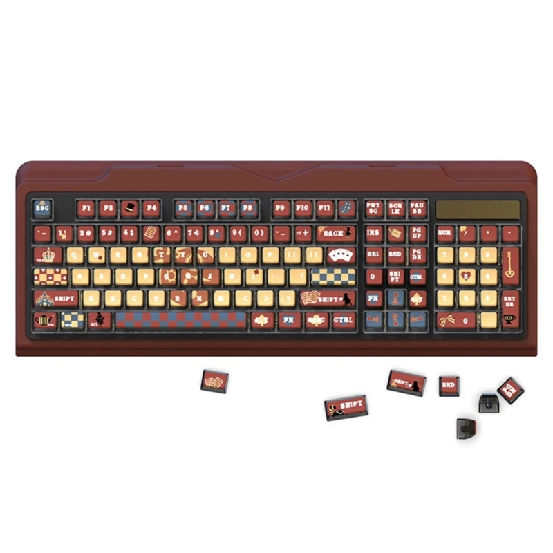 

Mechanical Keyboards Keycaps Set ASA Height Keycap Set for 116Keys