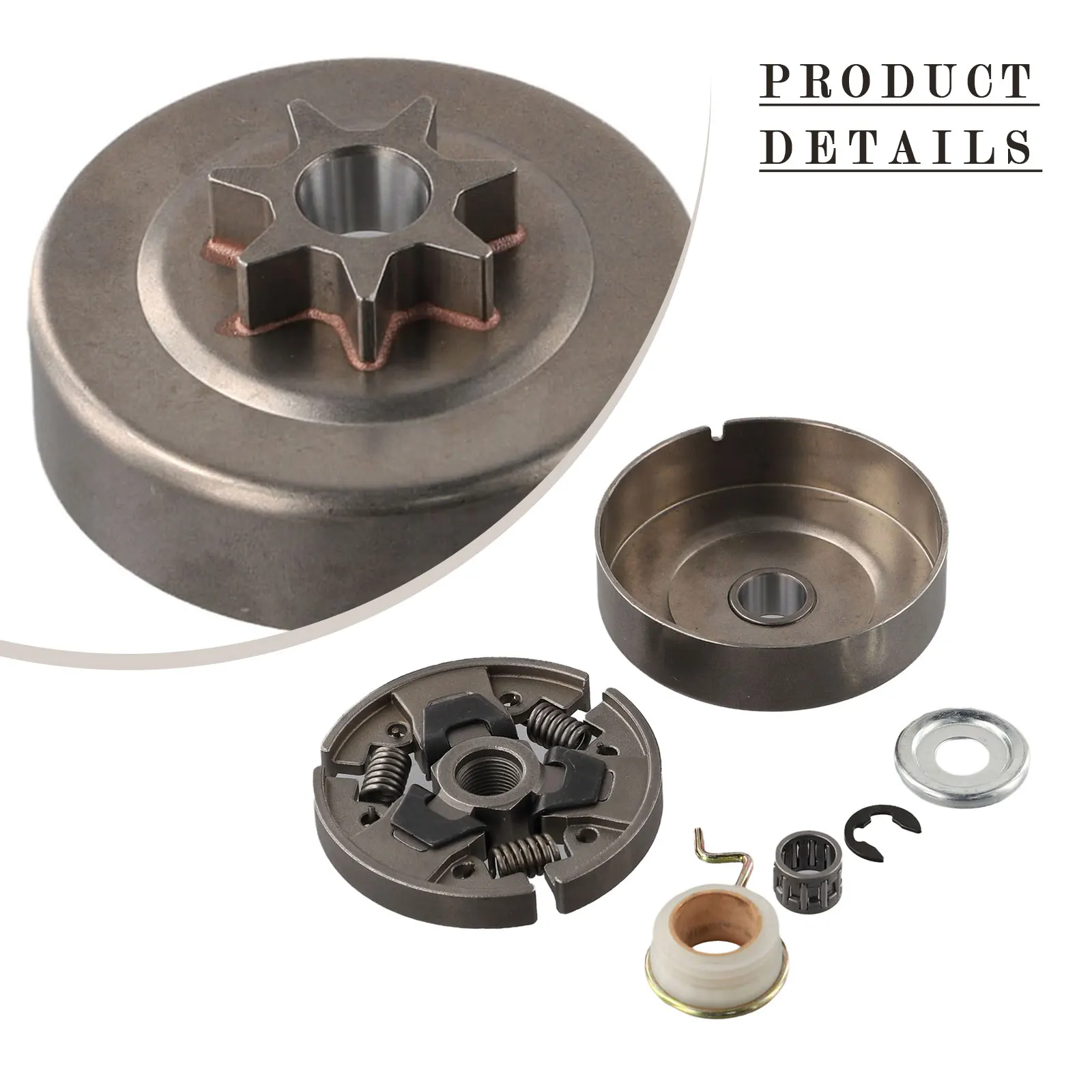 Kettenrad Kupplung Trommel Kit Nadellager Öl Pumpe Schneckengetriebe Für Stihl 018 023 025 MS170 MS180 MS210 MS230 MS250 Kettensäge Teile – Detail 11
