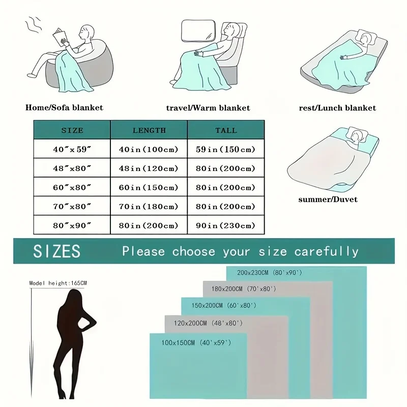 Faux Rabbit Fur Throw Blanket 3