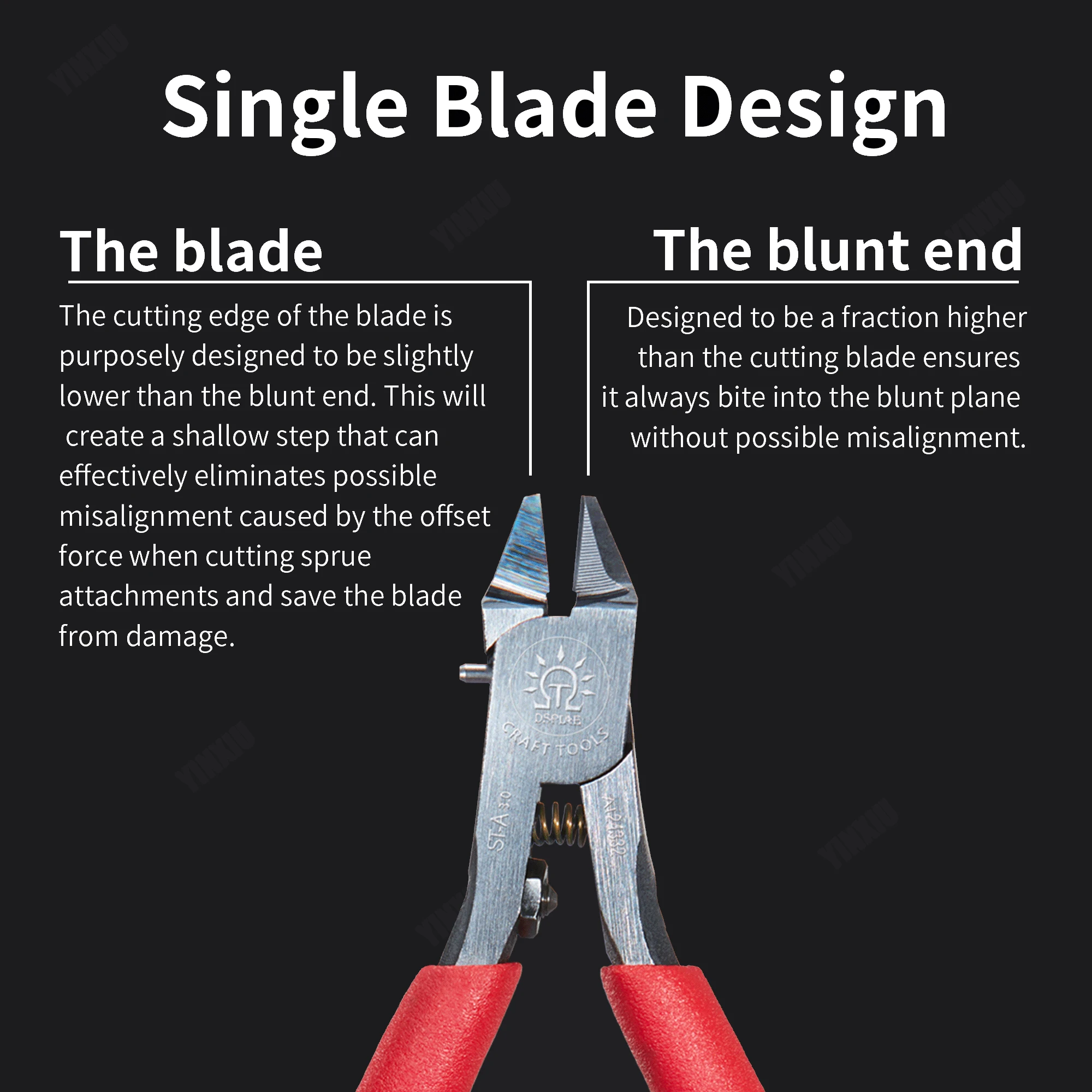 DSPIAE ST-A 3.0 모델 단일 블레이드 니퍼 세트에는 건담 군용 모델 만들기 취미 도구 DIY 용 보관 상자가 포함되어 있습니다.