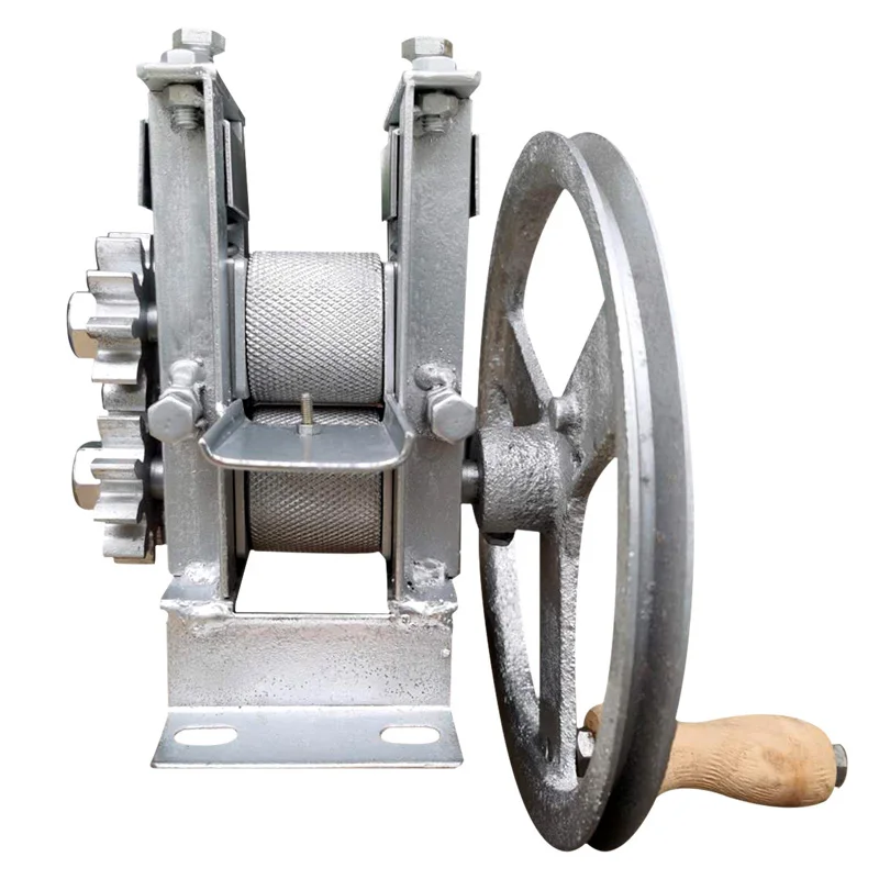 Manual Bamboo Strip Making Machine Hand-Cranking Wood Strips Slicing Machine Bamboo Chip Separator Bamboo Processing Tool