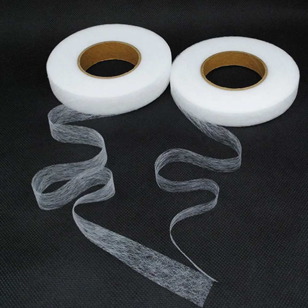 70Yards/Roll Pants Hem Tape Self-Adhesive Edge Jean Clothes Length Shorten DIY Sewing Accessories Pasting Double-Sided Non-Woven
