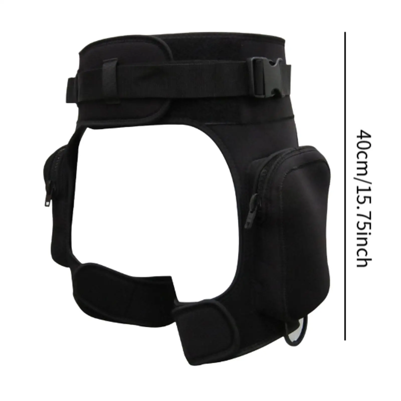 Diving Technical Shorts 3mm Neoprene Wetsuit Shorts Adjustable Waistband Wetsuit Pants for Water Sports Kayaking Diving