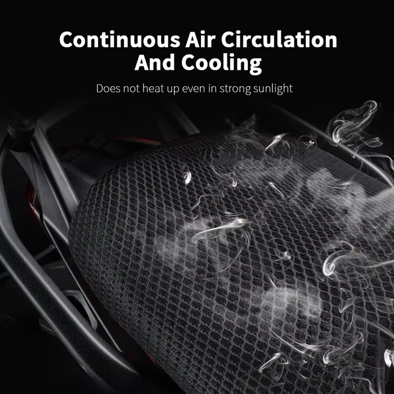For Suzuki V-Strom 1050 VSTROM1050 XT DL1050 DL1050XT Rear Seat Cowl Cover 3D Mesh Net Waterproof Sunproof Protector Motorcycle