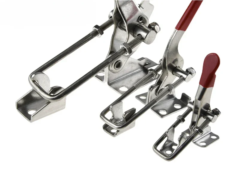 Aço inoxidável 304 galvanizado fivela Lock, Fixture