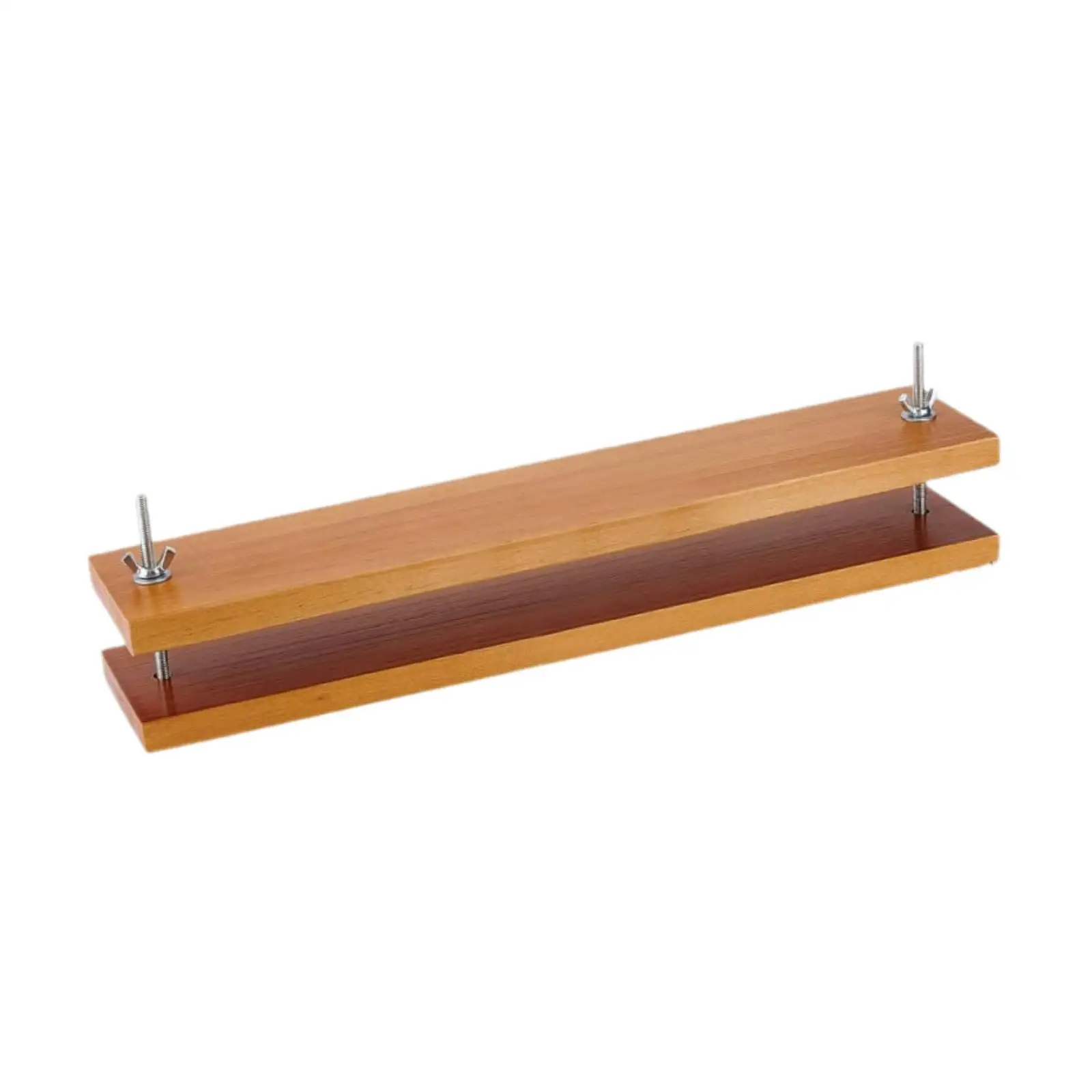 Wooden Bookbinding Press Convenient to Use Practical Wooden Book Press Binding for School Desktop Home Scrapbooking Tags