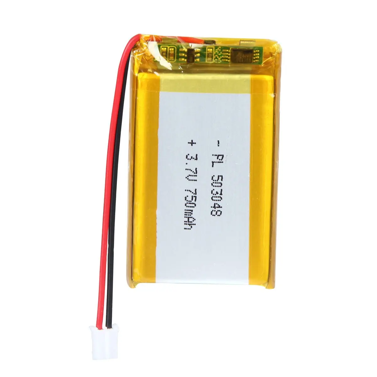 

3.7V 750mAh 503048 Rechargeable Lipo Battery length 50mm