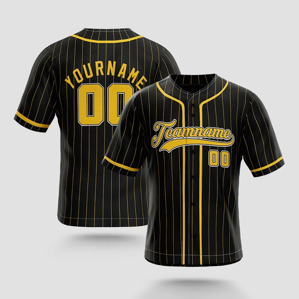 

Custom Baseball Button Down Jersey Plain Short Sleeve Hipster Hip Hop T Shirts Jersey add your name number logo and everything