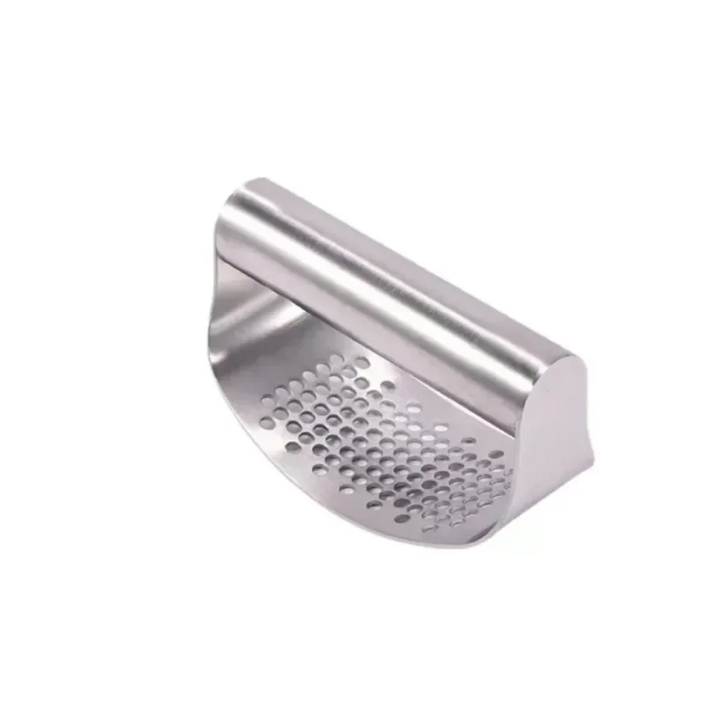 Stainless Steel Garlic Press 5