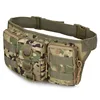 Waterproof Oxford Men Fanny Pack Tactical Military Army Waist Bag Hiking Outdoor Camping Shoulder Bum Belt Bum Sport Chest Bags 3