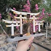 DIY Wooden Miniature Model Kit Mitsumine Shrine Japanese Construction Casa 3D Puzzle Dollhouse Home Decor for Friends Gifts 2