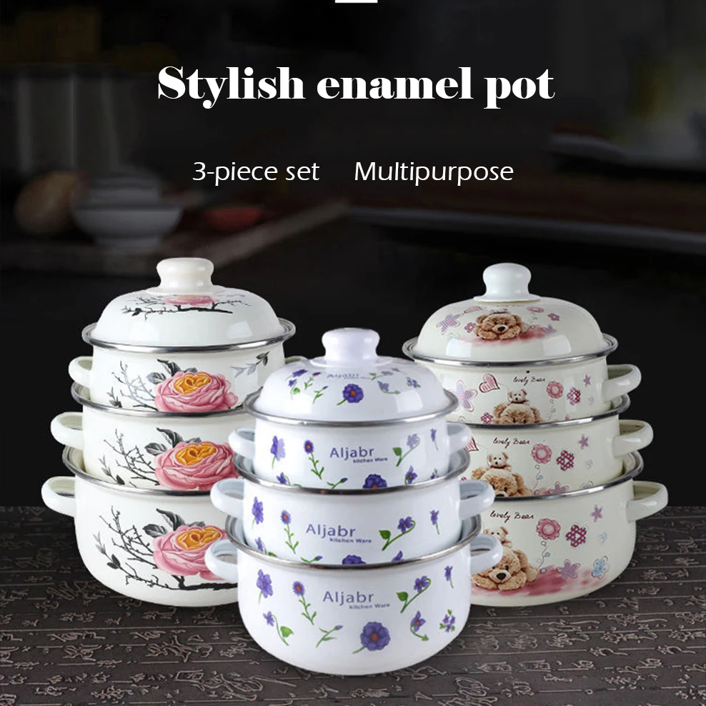 https://ae01.alicdn.com/kf/S1e37fefa1104439ea32273da9d51bddcV/3-Piece-Set-Enamel-Pot-Double-Eared-Non-Stick-Pan-Universal-Induction-Cooker-Thickened-Enamel-Soup.jpg