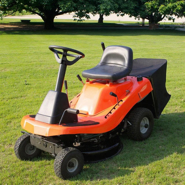 Customized Ce Drive Small Grass Industrial Lawn Mower Mini Autonomous Professional Electric Ride Mower 2