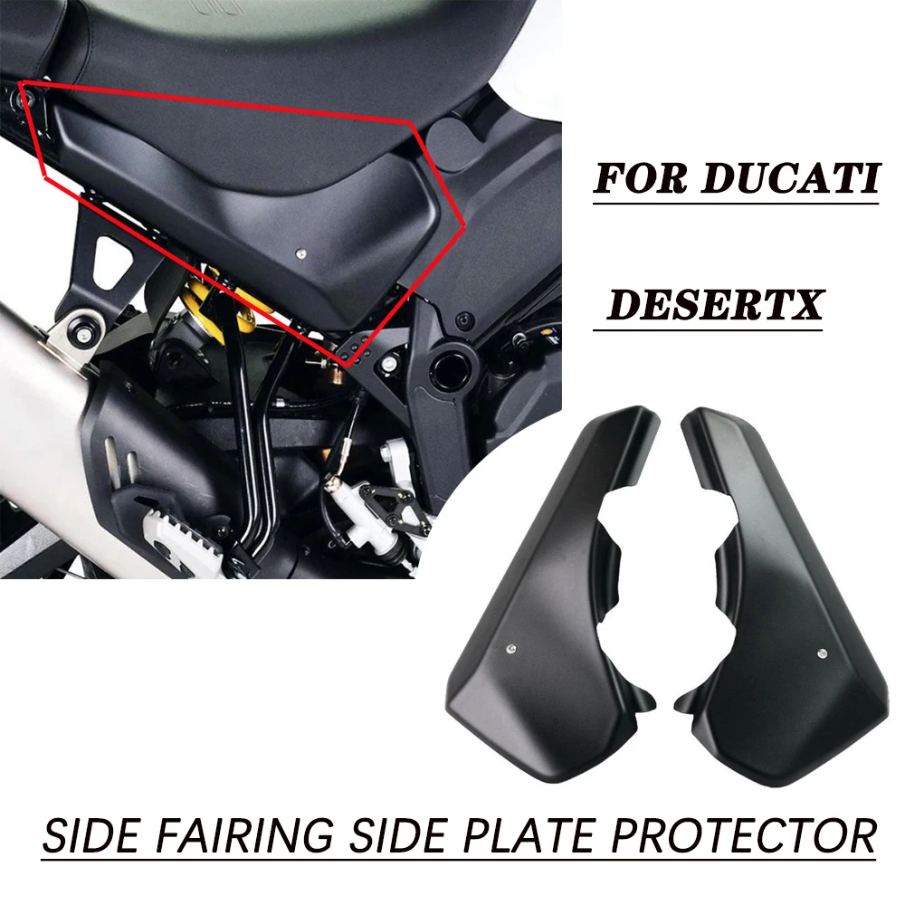 Pannello Di Protezione Del Corpo Desertx Pannello Laterale Per Ducati Desertx Side Cowling Side Panel Protector Accessorio Desertx