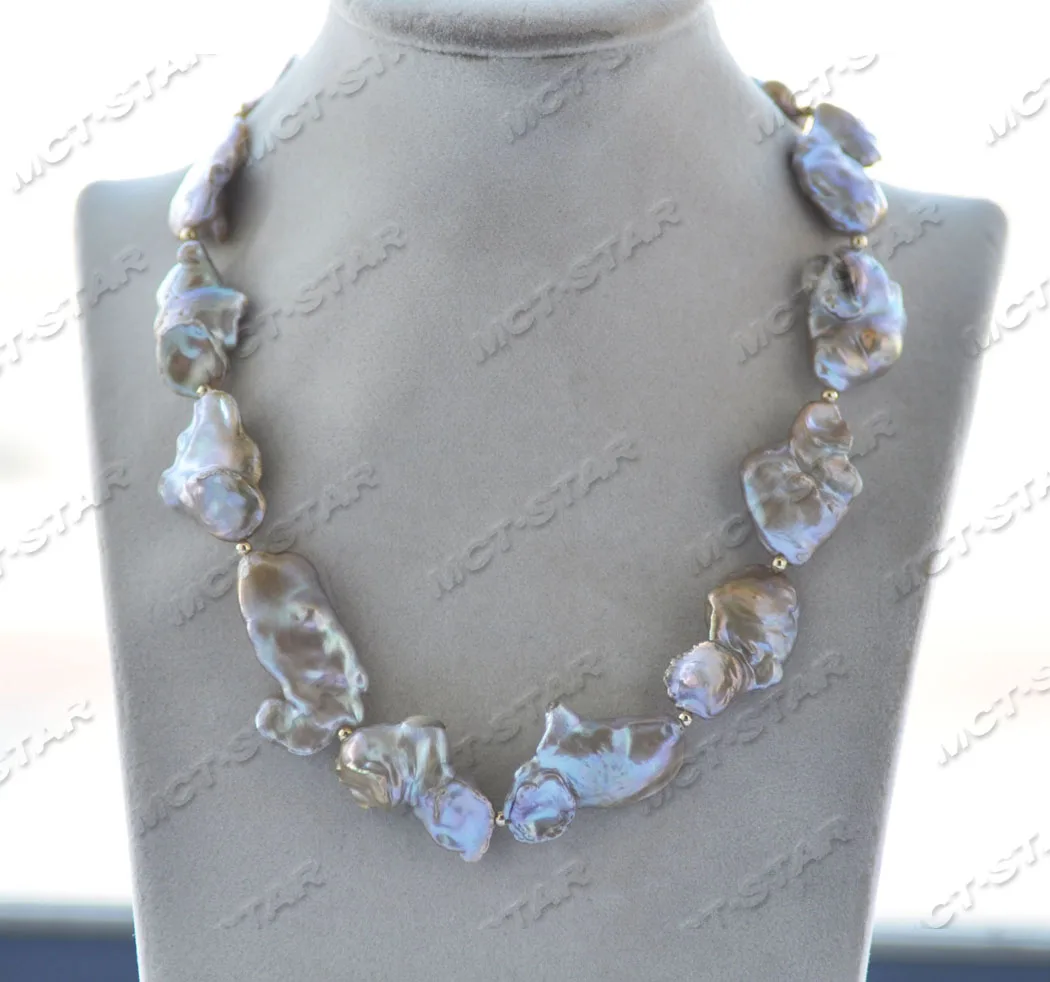 

Z11826 18 дюймов 35 мм лавандово-Золотистое Ожерелье реборн Кеши с жемчугом и фианитами в форме сердца