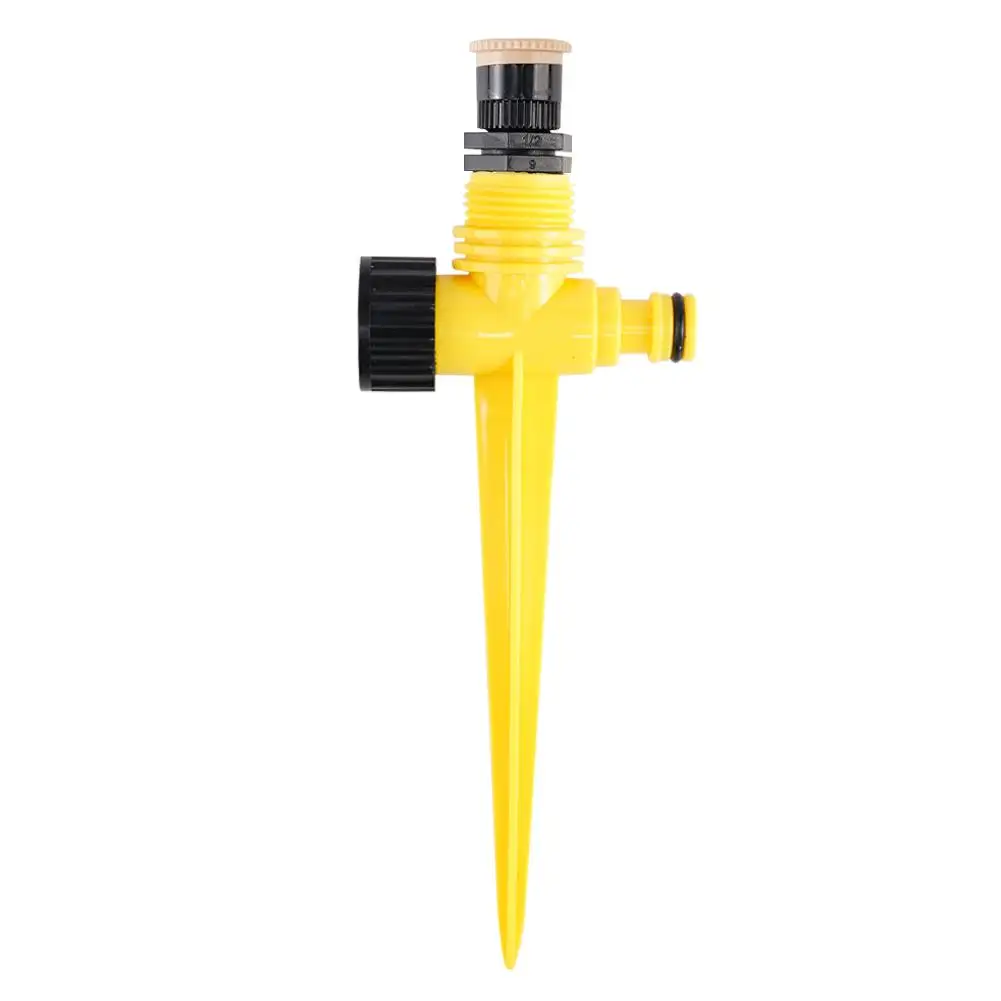Garden Sprinkler 360&deg; Rotation Irrigation Watering System Automatic Agriculture Lawn Farm Greenhouse Plant Nozzle Tool