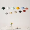 23cm Creative Chandelier Bedroom Study Restaurant Pendant Lights Decorative Lamp Multi-color Optional Modern Bud Indoor Lighting 6