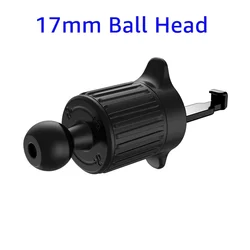 Universal Car Air Vent Phone Holder Clip with Ball Head Base (Black)