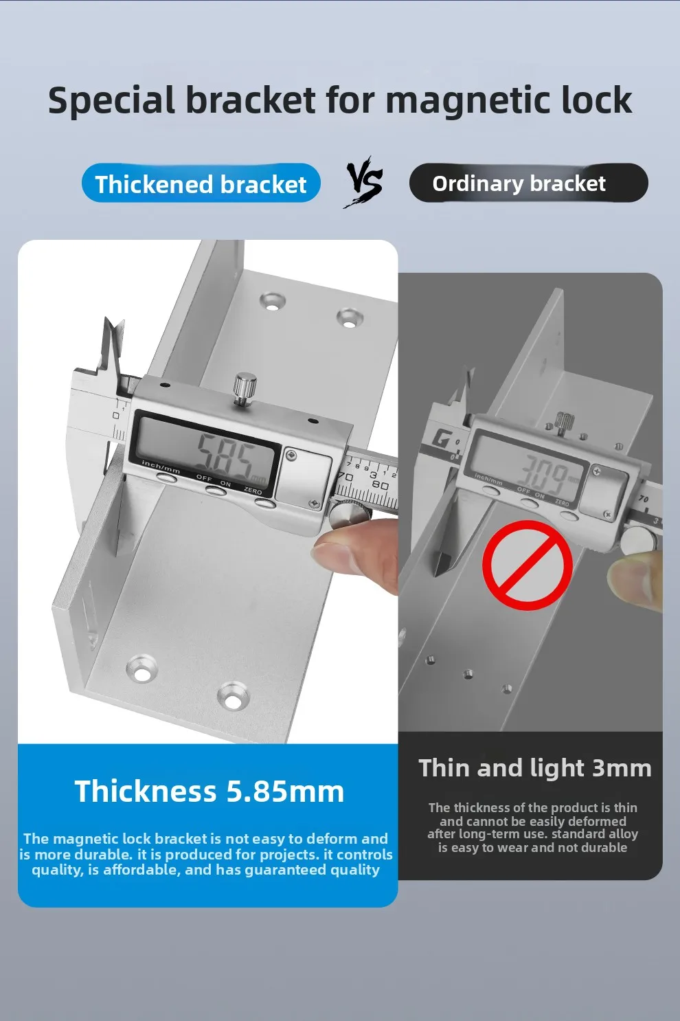 magnetic lock bracket 280 kg magnetic lock L-shaped bracket 180/280/350/500LZ ac