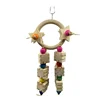 Parrot Toys, Five Pointed Star Rings, Bird Supplies, Tools, Chew Swings, Wooden Medium To Large Bird Toys Parrot Toys 5