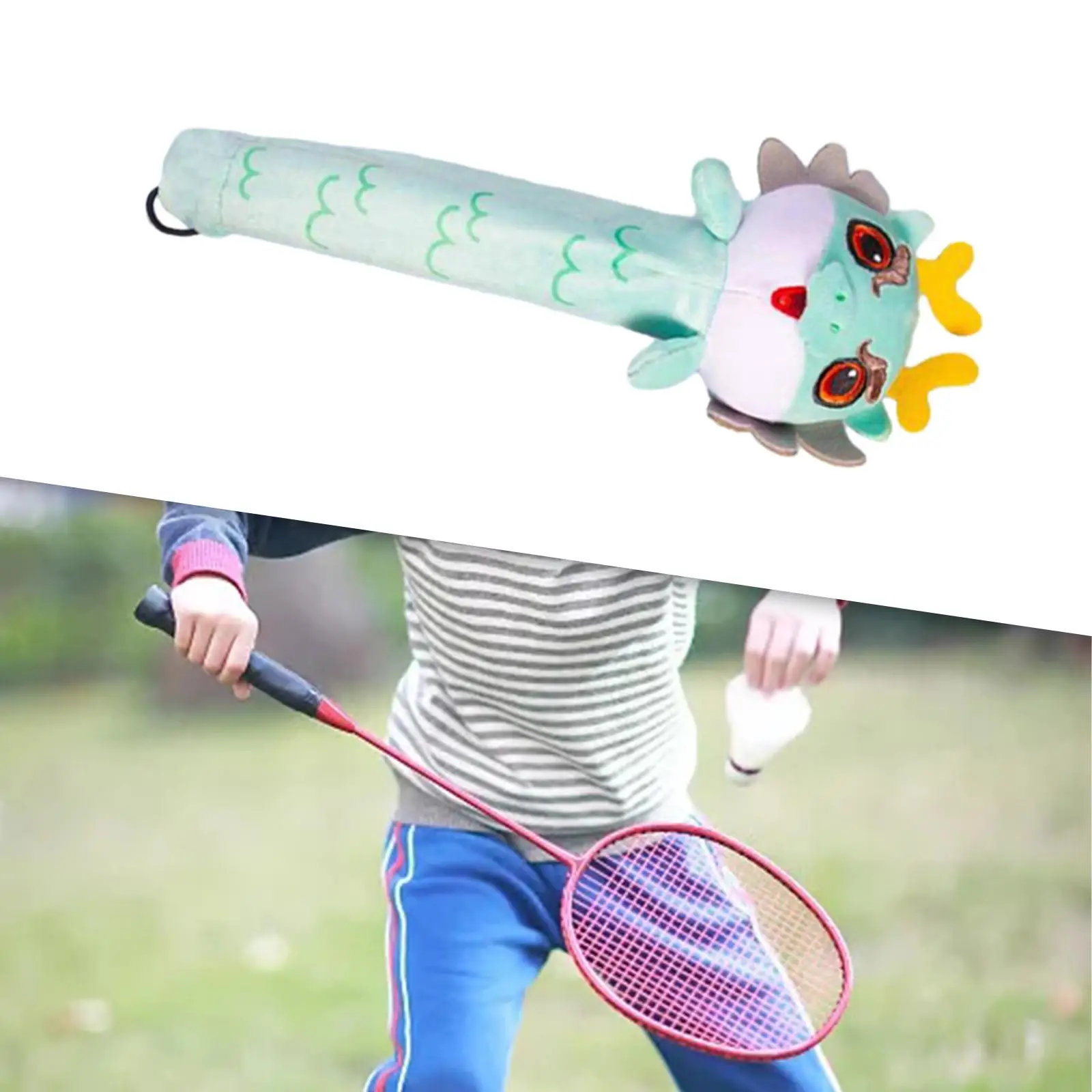 

Badminton Racket Handle Cover Badminton Overgrip Sleeve Tennis Grip Absorbent Decorative Cute Badminton Racket Grip