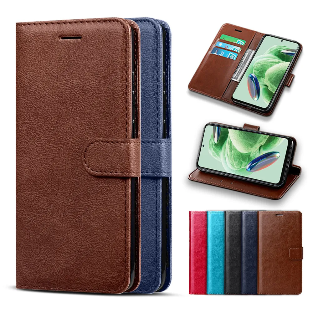 Coque téléphone à rabat en cuir pour redmi note 12 pro plus 5g_voghion.com