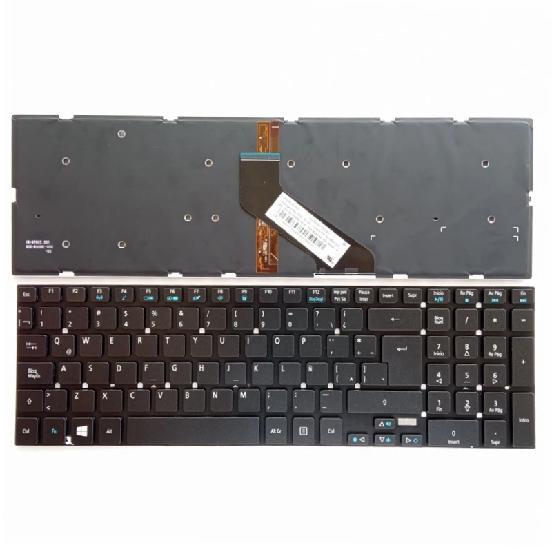 

UK/LA Backlight Keyboard for ACER V3-7710 V3-772G 5830 5830G 5830T 5755 V3-551 V3-571g v3-771G V3-731 V3-572G E5-771 ES1-512